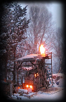 Winter Kiln Firing